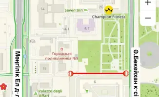 Закрытие проезда от улицы А. Бокейхана до поликлиники №9 в Астане с 15 апреля по 1 сентября