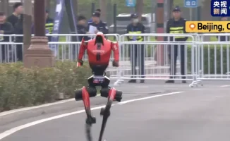 Роботы обогнали людей: исторический полумарафон в Пекине завершился победой машин