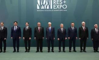 Токаев встретил президентов на Региональном экологическом саммите #RES2026 в Астане