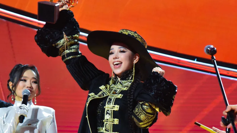 Токаев отмечает победу монгольской певицы на конкурсе в Астане: брифинг Президентов Казахстана и Монголии Астане