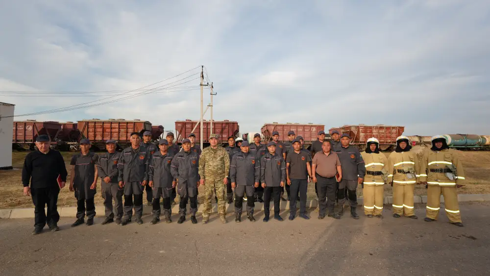 Строительство базы резерва в Туркестанской области Астане