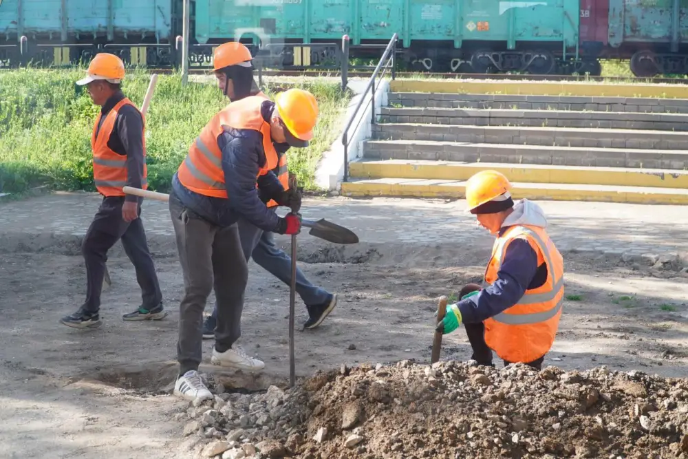 Продолжается модернизация вокзалов в Акмолинской области (2)
