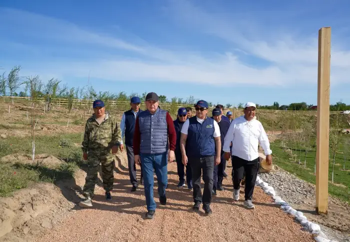 В ТУРКЕСТАНСКОЙ ОБЛАСТИ НА ТЕРРИТОРИИ 50 ГЕКТАРОВ СТРОИТСЯ УНИКАЛЬНЫЙ ЭКОПАРК (2)