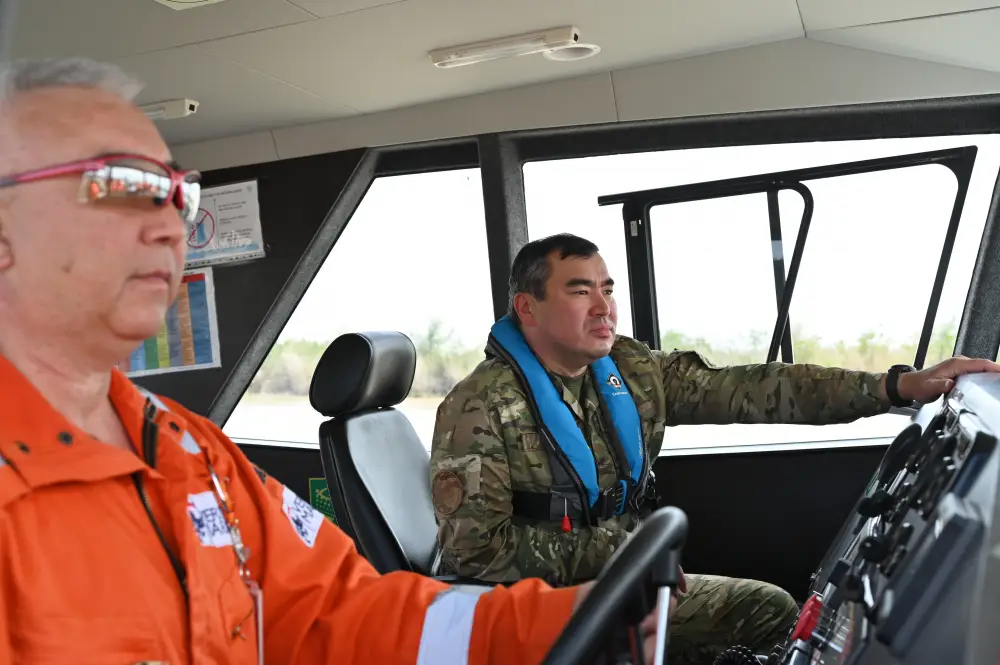 В казахстанском секторе Каспийского моря укрепляют аварийно-спасательную инфраструктуру (3)