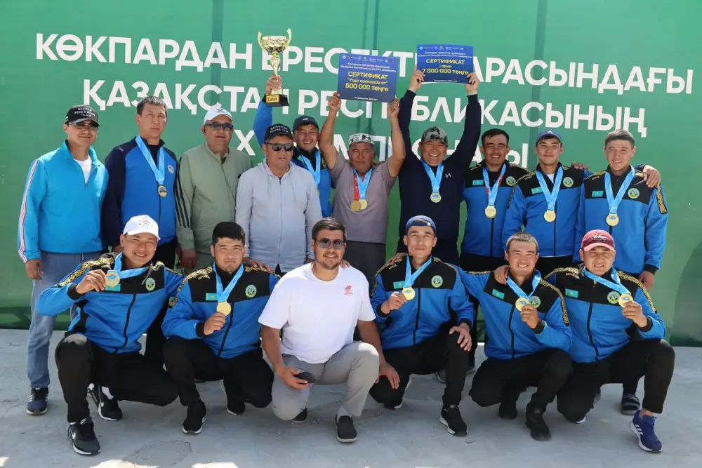 Команда «Әулиеата» в 16-й раз стала чемпионом Казахстана по кокпару (6)