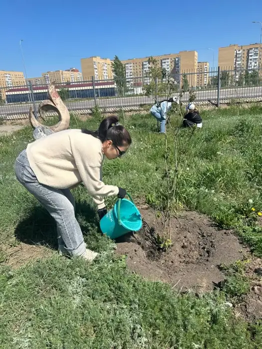 Общественная активность жителей Астаны в рамках экологической акции «Таза Қазақстан» Астане
