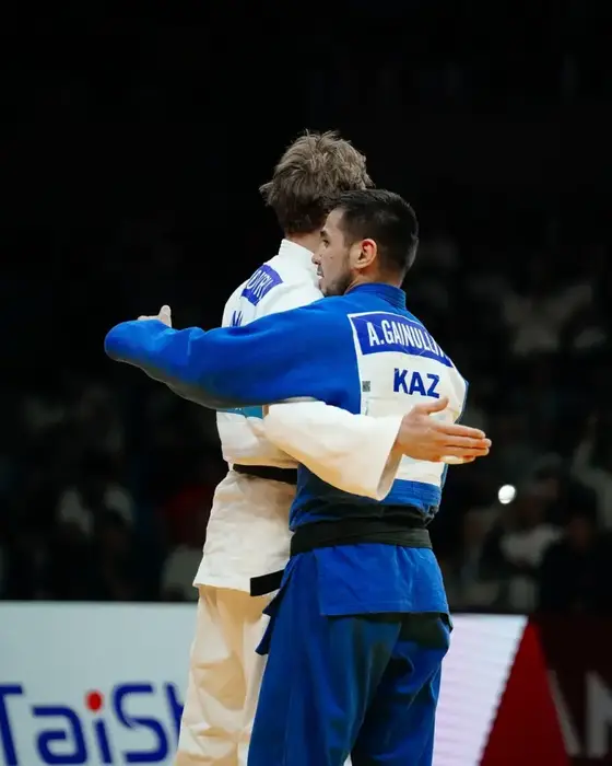 Ансарбек Гайнуллин: первый шаг на пьедестал Grand Slam в Астане Астане