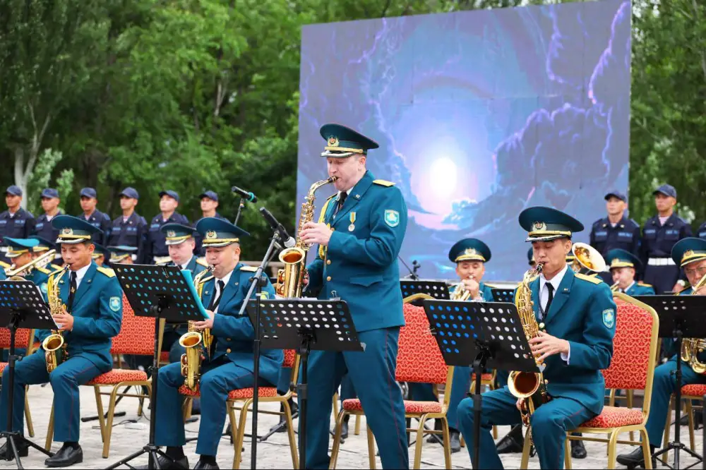 Военные дирижеры Национальной гвардии прошли учебно-методический сбор нового формата (7)