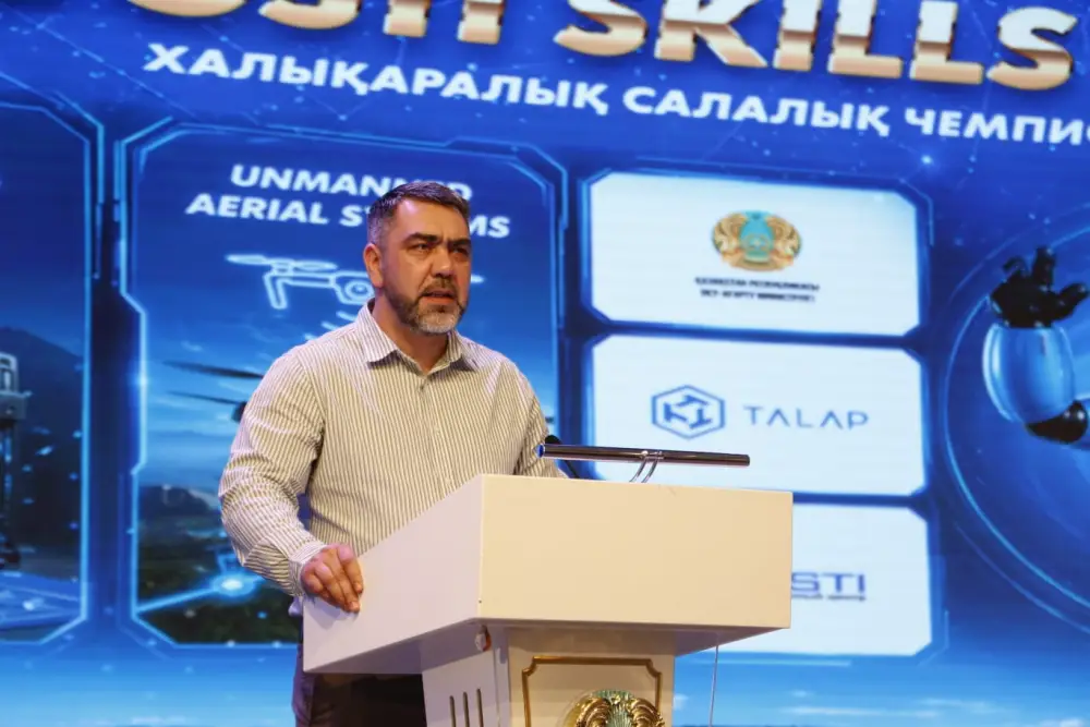 Чемпионат DOSTI Skills Kokshetau 2026 участники 5 стран электроника робототехника Астане