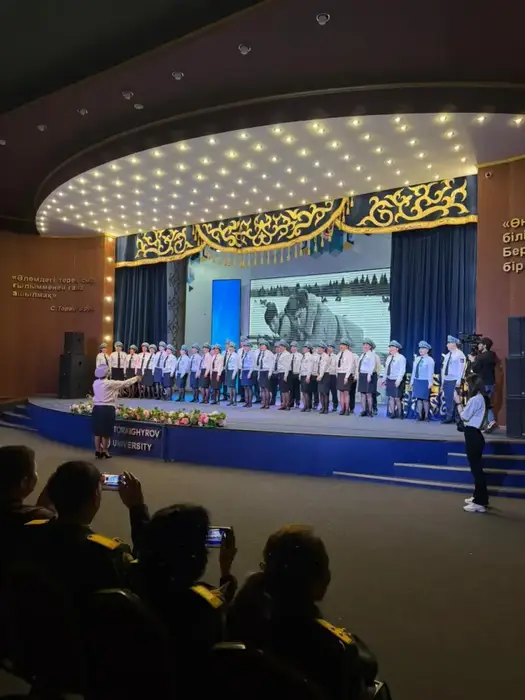 Гармония службы и искусства. В Павлодаре создан первый хор УИС (2)