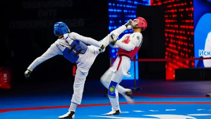 Молодые спортсмены Казахстана соревнуются на чемпионате по тхэквондо в ВКО Астане