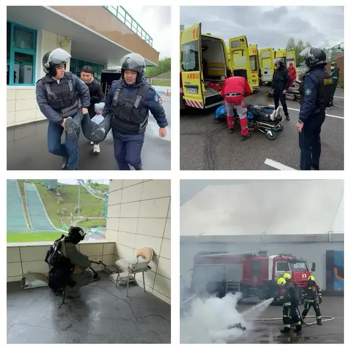 Плановое антитеррористическое учение в Алматы: проверка готовности и взаимодействия служб Астане