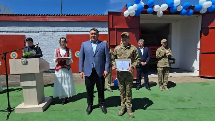 Новый пункт спасателей открыт в селе Акши Астане