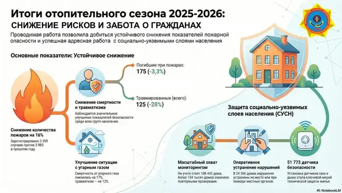 Тепло без огня: итоги отопительного сезона 2025–2026 Астане
