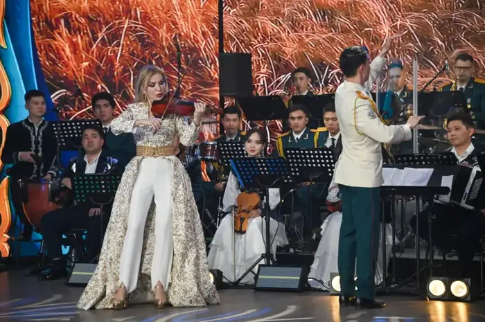 Концерт в Астане в честь Дня защитника Отечества: патриотизм и культурное единство через искусство Астане