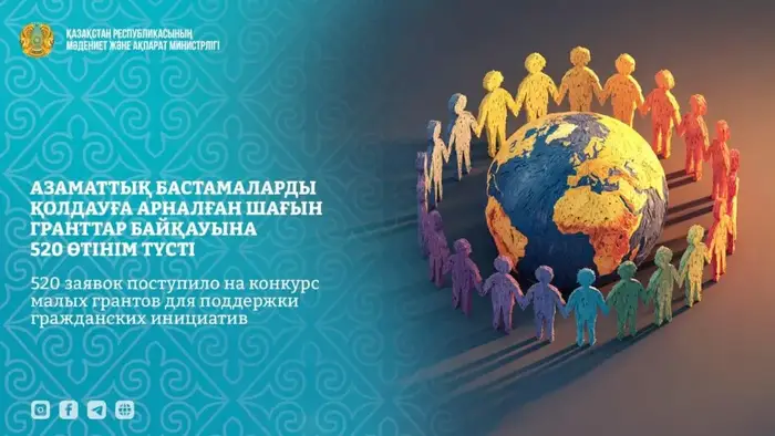 Завершен прием заявок на конкурс малых грантов: 520 инициатив готовы к оценке Астане