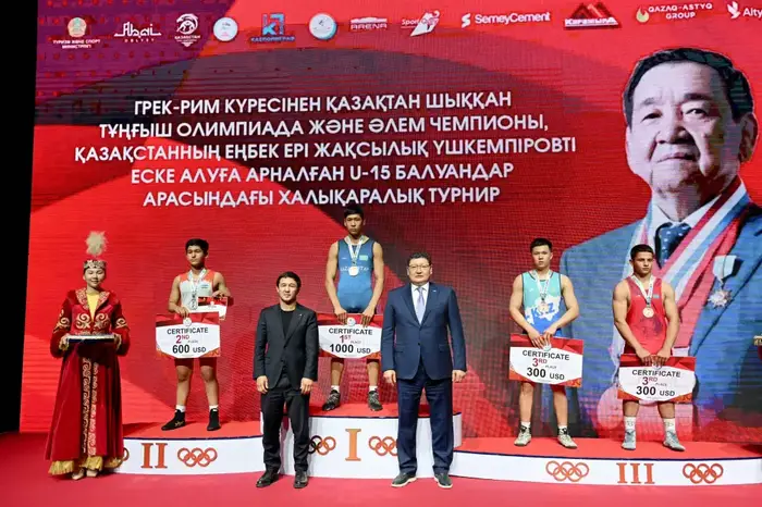 Турнир по борьбе завершился в Семее Астане