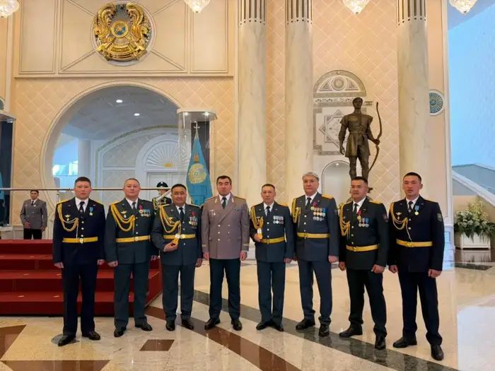 В Акорде госнаградами отметили сотрудников МЧС (2)