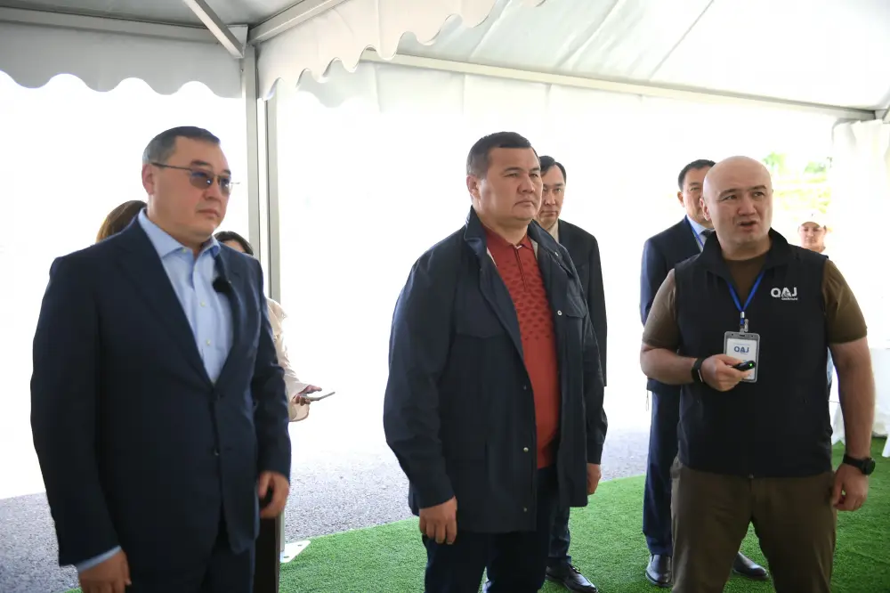 Нурлыбек Налибаев проверил реализацию проектов в Алматинской области Астане