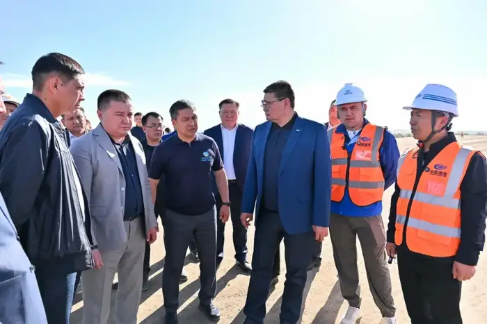 В районе Мақаншы продолжается строительство железнодорожной линии «Аягөз – Бақты» (7)
