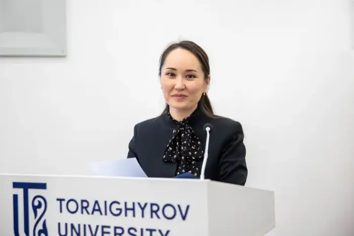 Руководитель Национального центра по правам человека выступила с лекцией в Toraighyrov University (6)