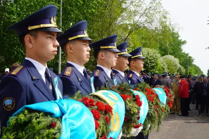 В Кокшетау чествуют ветеранов Великой Отечественной войны в честь 81-й годовщины Победы Астане