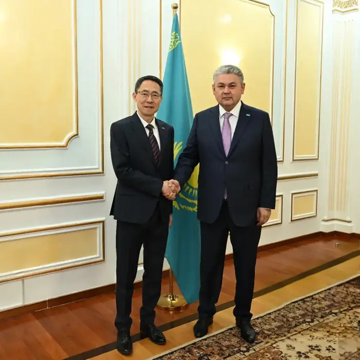 Глава МИД Казахстана принял Посла Китая (2)