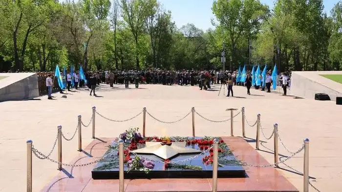 В Карагандинской области почтили память участников Великой Отечественной войны (2)