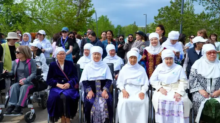 В Астане открылась аллея «Анаға тағзым» (9)