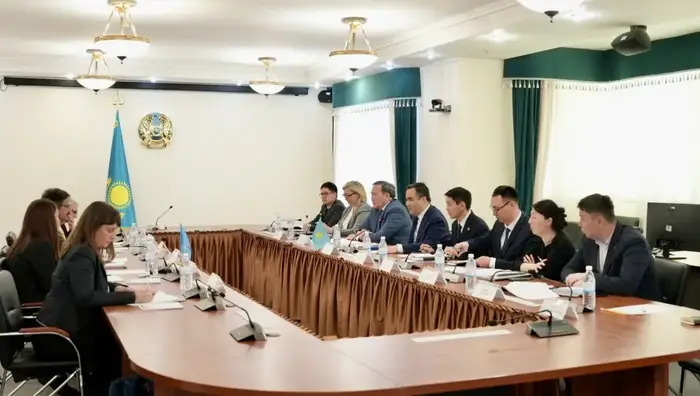 Ербол Туякбаев и Спецдокладчик ООН Сурья Дева обсудили вопросы соблюдения прав граждан в условиях цифровизации социальной сферы (4)