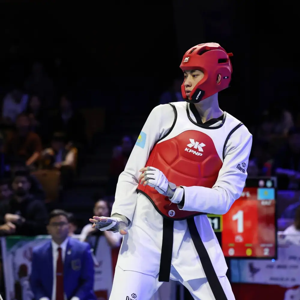 Самирхон Абабакиров завоевал бронзовую медаль на чемпионате Азии по таеквондо в Улан-Баторе Астане