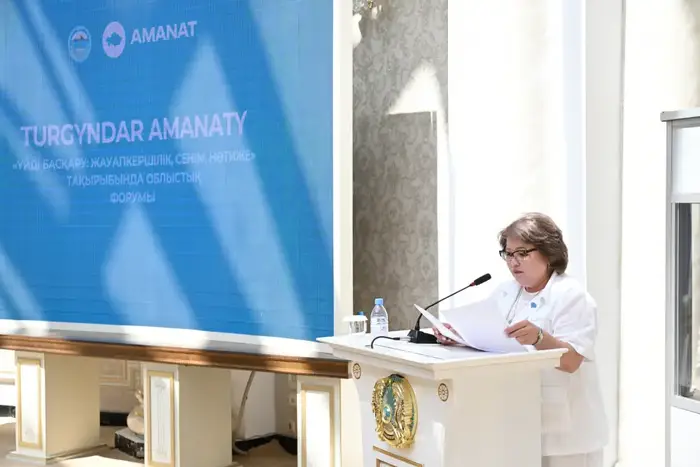 В области Жетісу в рамках проекта «TURYNYNDAR AMANATY» прошел региональный форум (5)