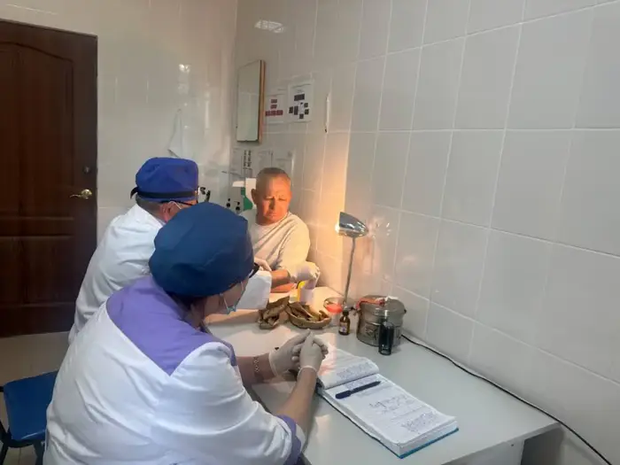 День открытых дверей в госпитале департамента полиции Атырау для ветеранов Астане