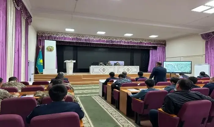 Түркістан облысында командалық-штабтық оқу-жаттығулары өткізілді (4)