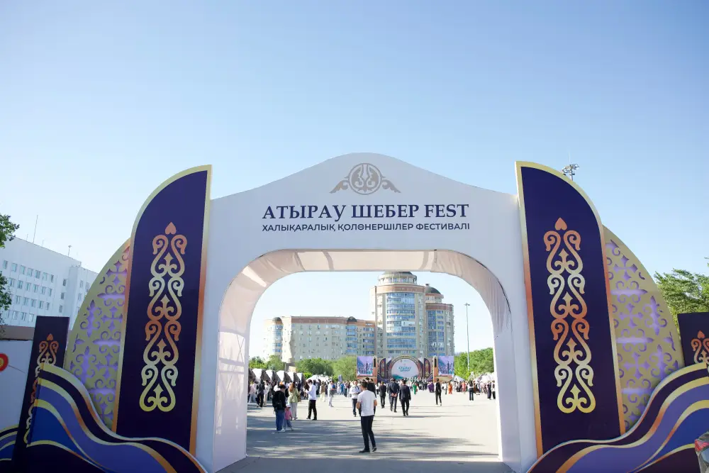Международный фестиваль ремёсел «ШеберFEST-2026» проходит в Атырау (6)