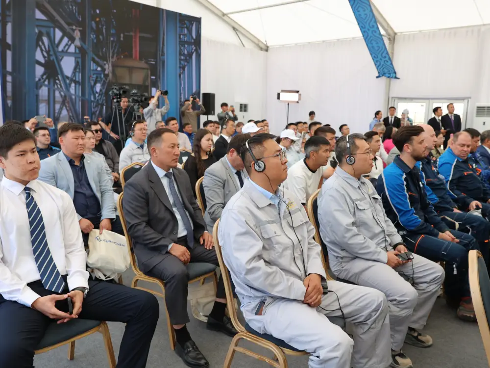 800 тысяч тонн серной кислоты в год: крупный завод запущен в Жамбылской области (8)