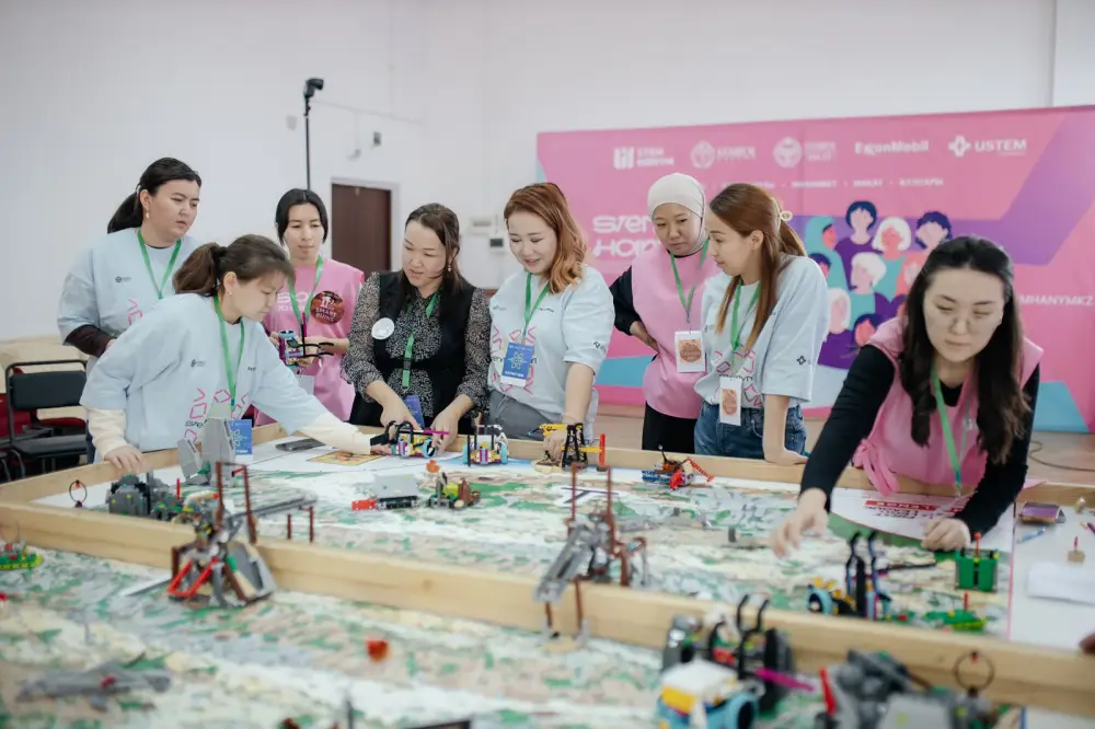 Женщины Мангистау: архитекторы будущего в мире робототехники Астане