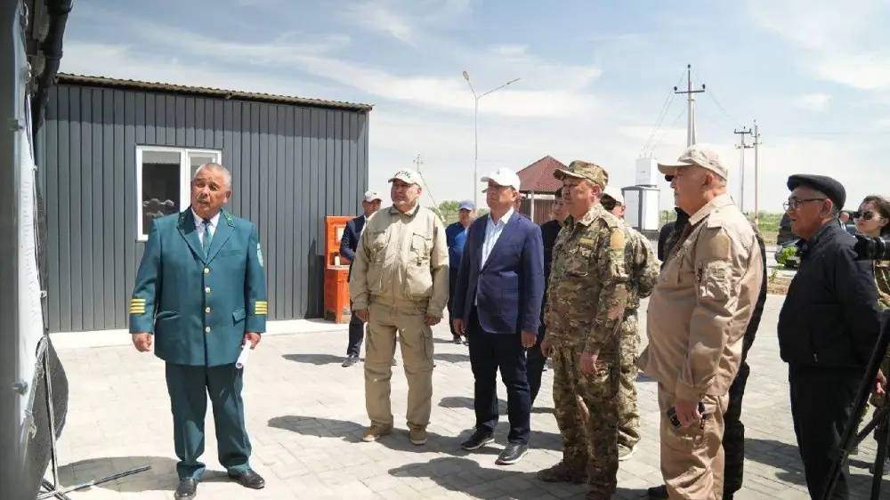 Лесомелиоративные работы в Кызылординской области Астане