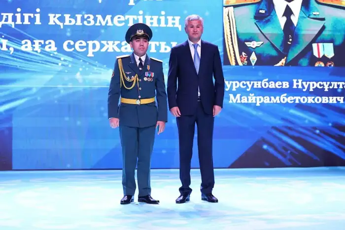 В области Ұлытау состоялось торжественное мероприятие, посвящённое Дню защитника Отечества (8)