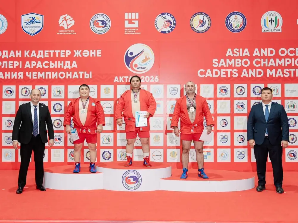 САМАТ РЫСБЕКОВ ЗАВОЁВАЛ ЗОЛОТО НА ЧЕМПИОНАТЕ АЗИИ В АКТАУ Астане