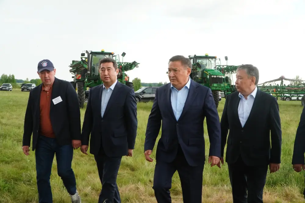 В Акмолинской области засеяно 70% площадей (9)
