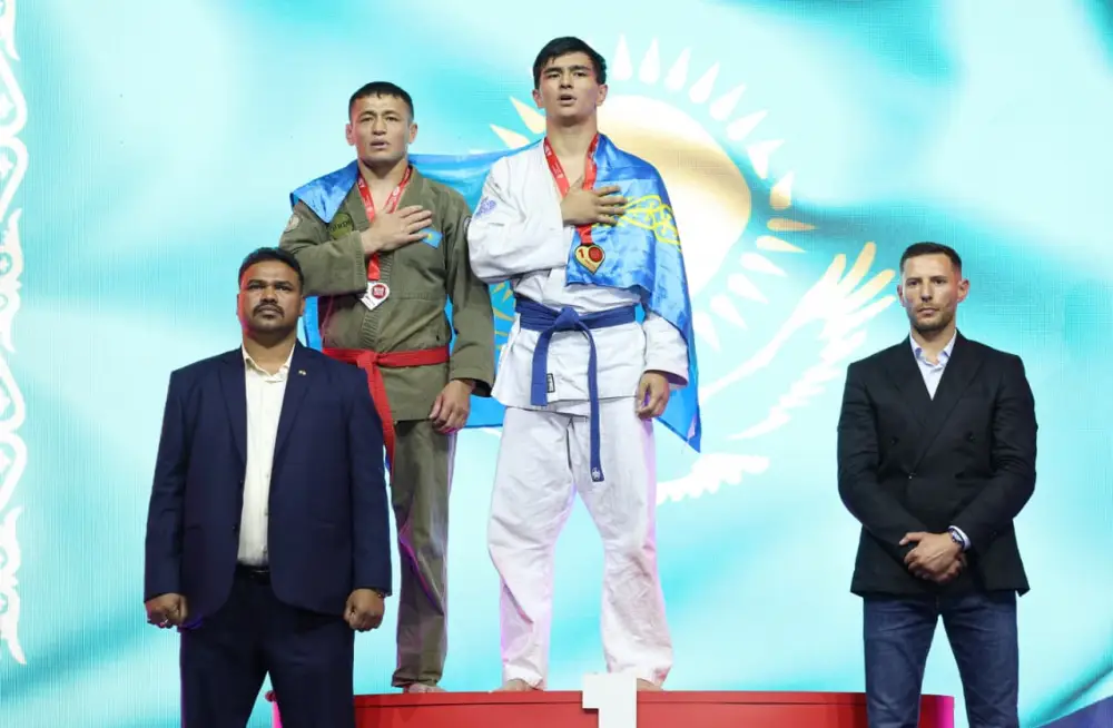 Казахстанские спортсмены завоевали медали на этапе Кубка мира по рукопашному бою в Москве (3)