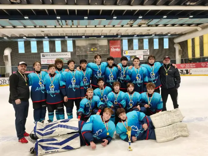 Astana Team занял первое место на международном турнире по хоккею с шайбой Астане