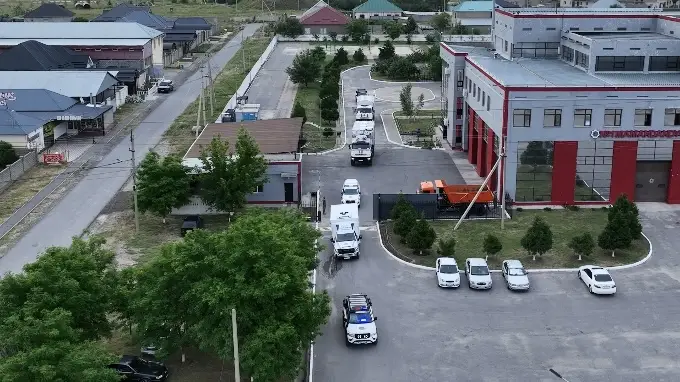 Спасатели МЧС Казахстана прибыли в Таджикистан для участия в международных учениях (10)
