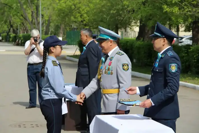 Учащиеся класса "Жас сақшы" вступают в спортклуб "Арлан" в СКО (4)