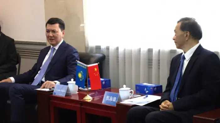 Ерлан Карин провёл встречу с генеральным директором China Media Group в рамках визита в Китай Астане
