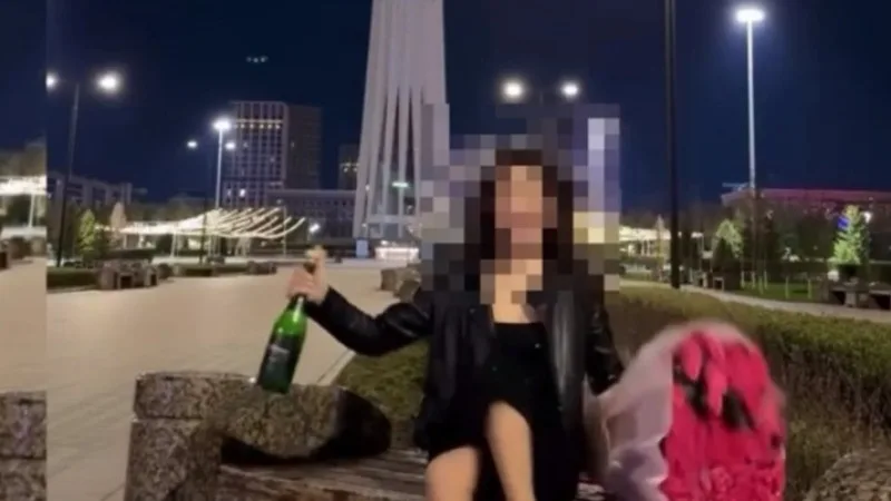Штрафы за трендовые видео с шампанским: полицейские Астаны предупреждают о последствиях для казахстанцев Астане