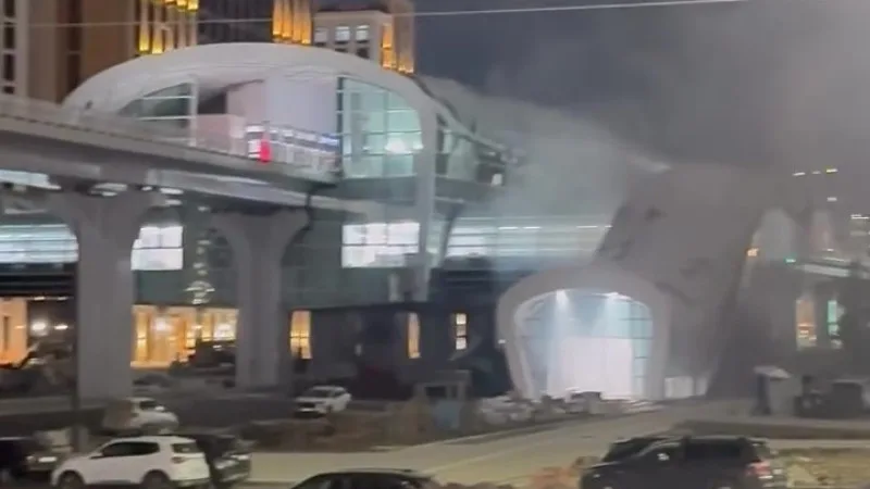 Локальное возгорание на станции LRT 'Театр' в Астане: последствия для пассажиров и транспортной системы Астане