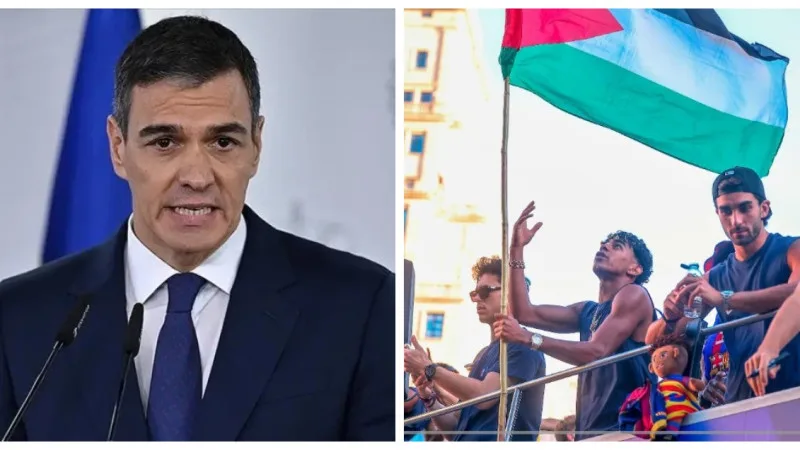 Премьер Испании поддержал футболиста 'Барселоны' Ламина Ямаля после инцидента с флагом Палестины Астане