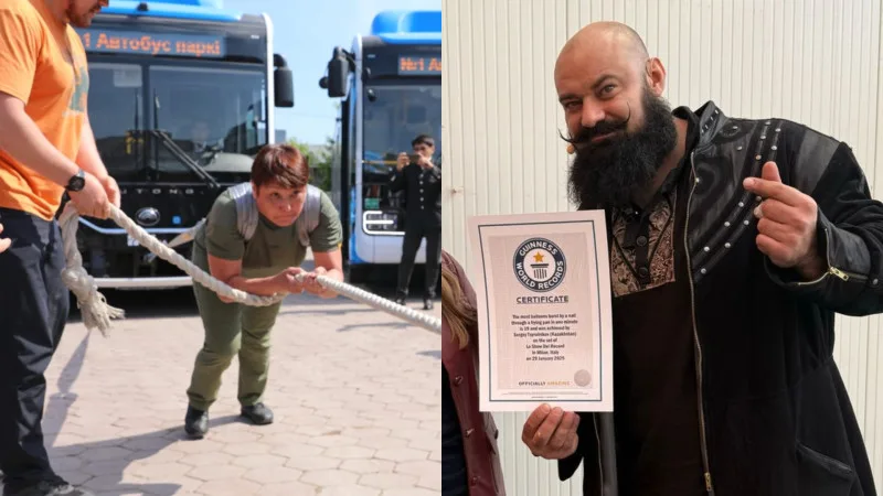 Казахстанский силач Сергей Цырульников восхищен достижением 55-летней учительницы, которая установила новый рекорд, и считает, что это вдохновляет людей всех возрастов на достижение своих целей. Астане